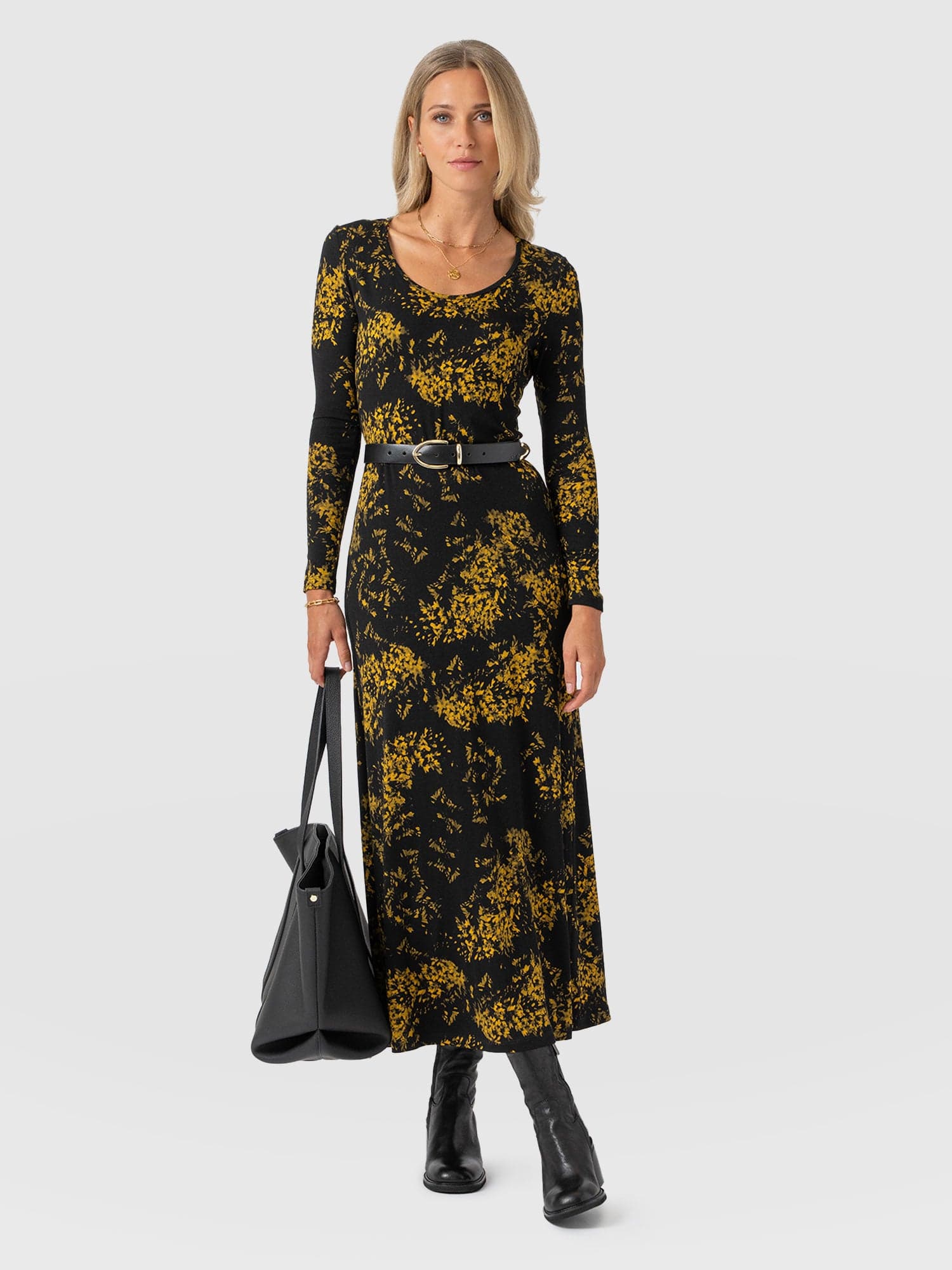Scarlett Dress - Yellow Mimosa - Women's Dresses | Saint + Sofia® EU
