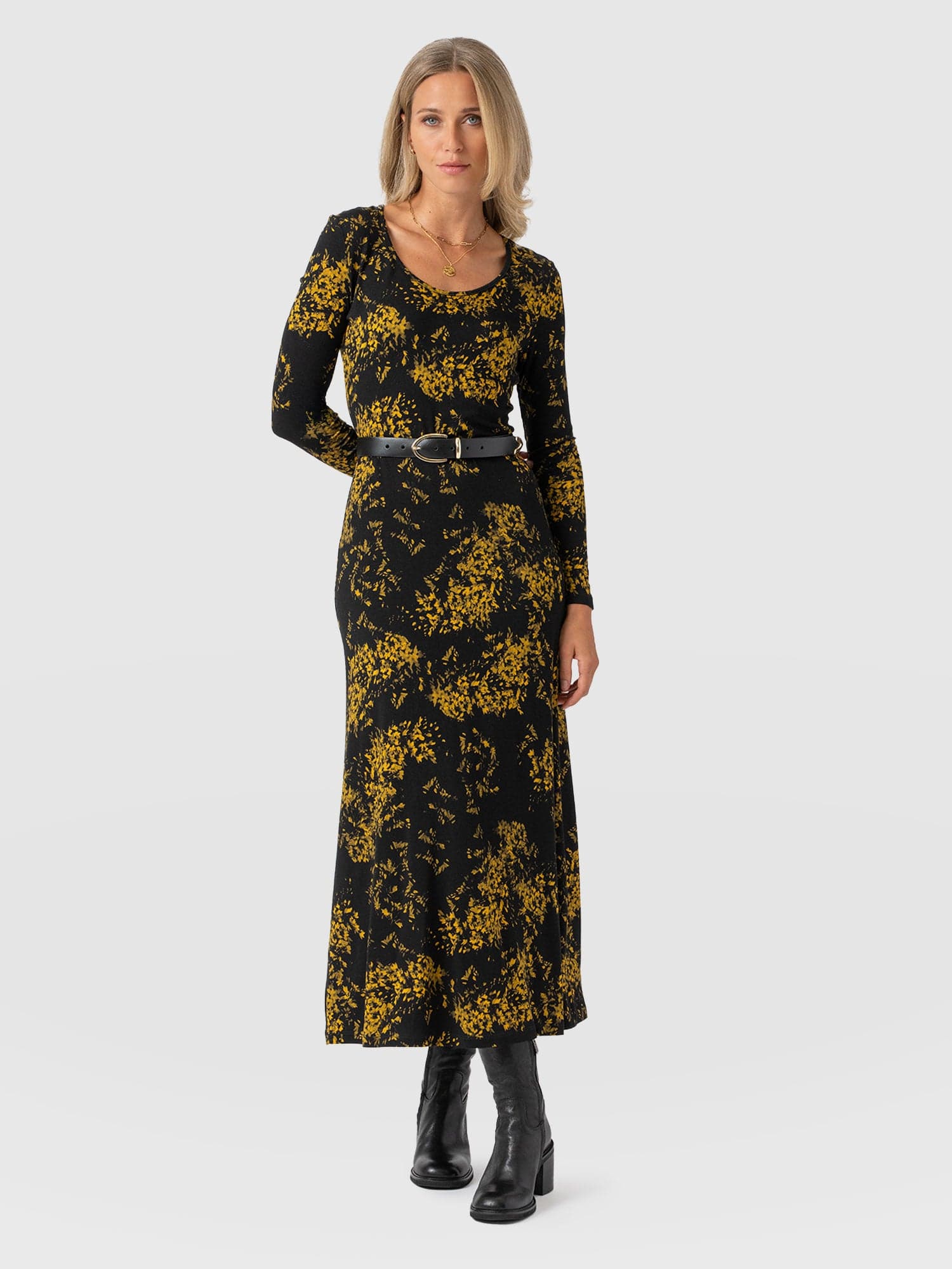 Scarlett Dress - Yellow Mimosa - Women's Dresses | Saint + Sofia® EU