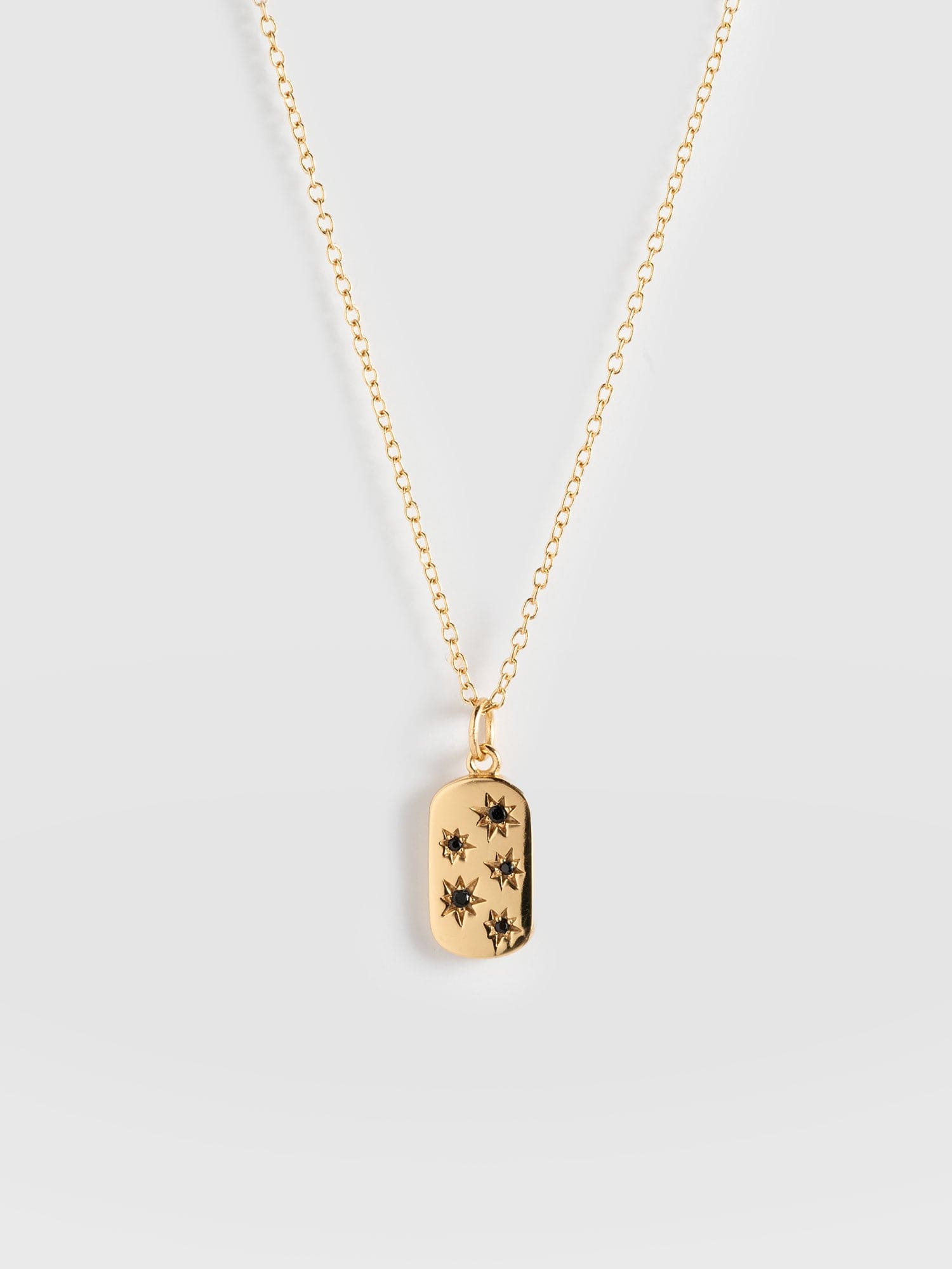 Scatter Star Charm Necklace Gold - Women's Jewellery | Saint + Sofia® EU