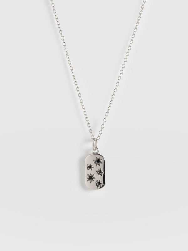 Scatter Star Charm Necklace Silver - Women's Jewellery | Saint + Sofia® EU