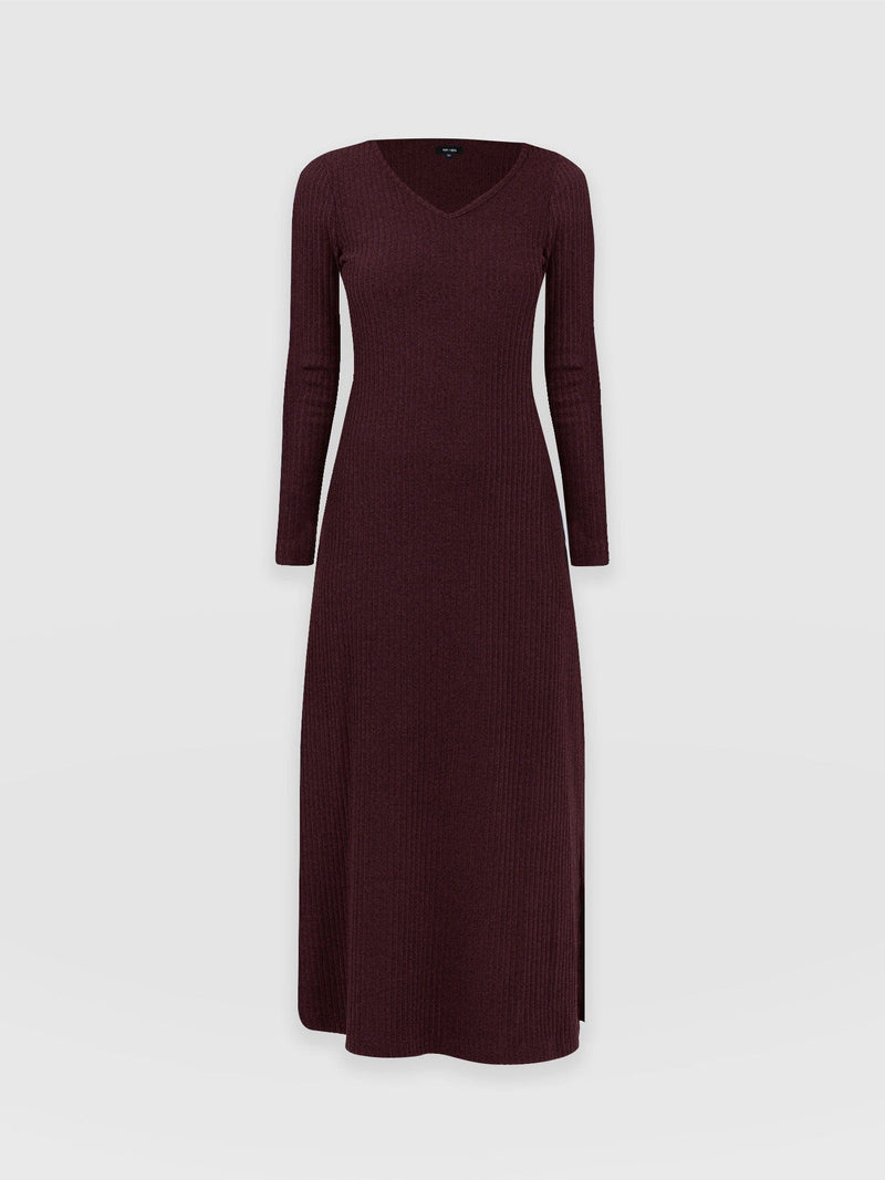 Sienna Maxi Dress Burgundy - Women's Dresses | Saint + Sofia® EU