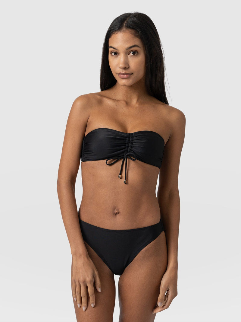 Skye Hipster Bikini Bottom Black - Women's Swimwear | Saint + Sofia® EU