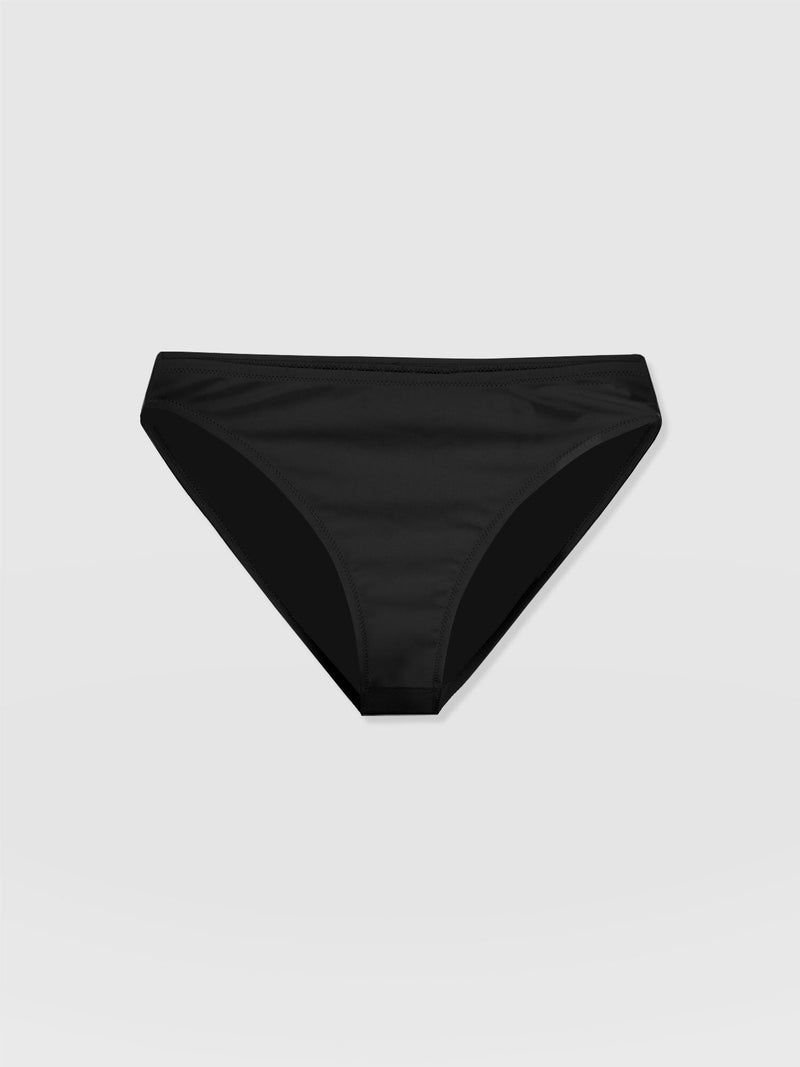 Skye Hipster Bikini Bottom Black - Women's Swimwear | Saint + Sofia® EU