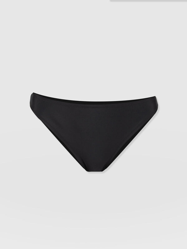 Skye Hipster Bikini Bottom Black - Women's Swimwear | Saint + Sofia® EU