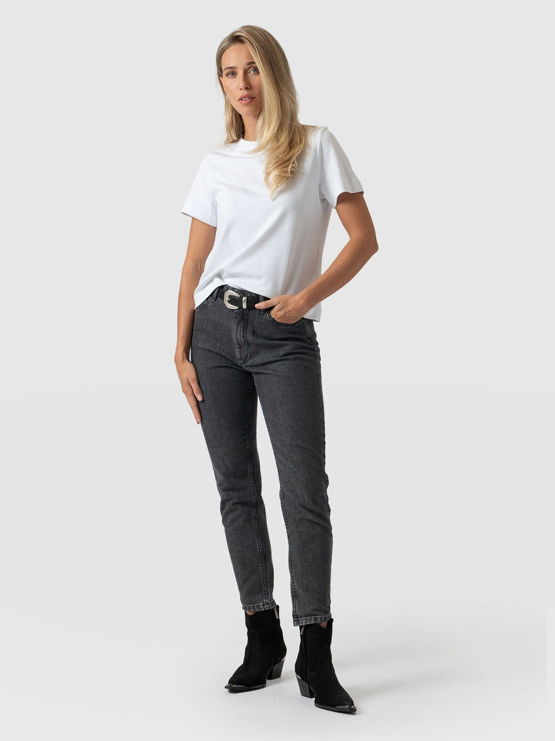 Slim Mom Jeans Black - Women's Jeans | Saint + Sofia® EU