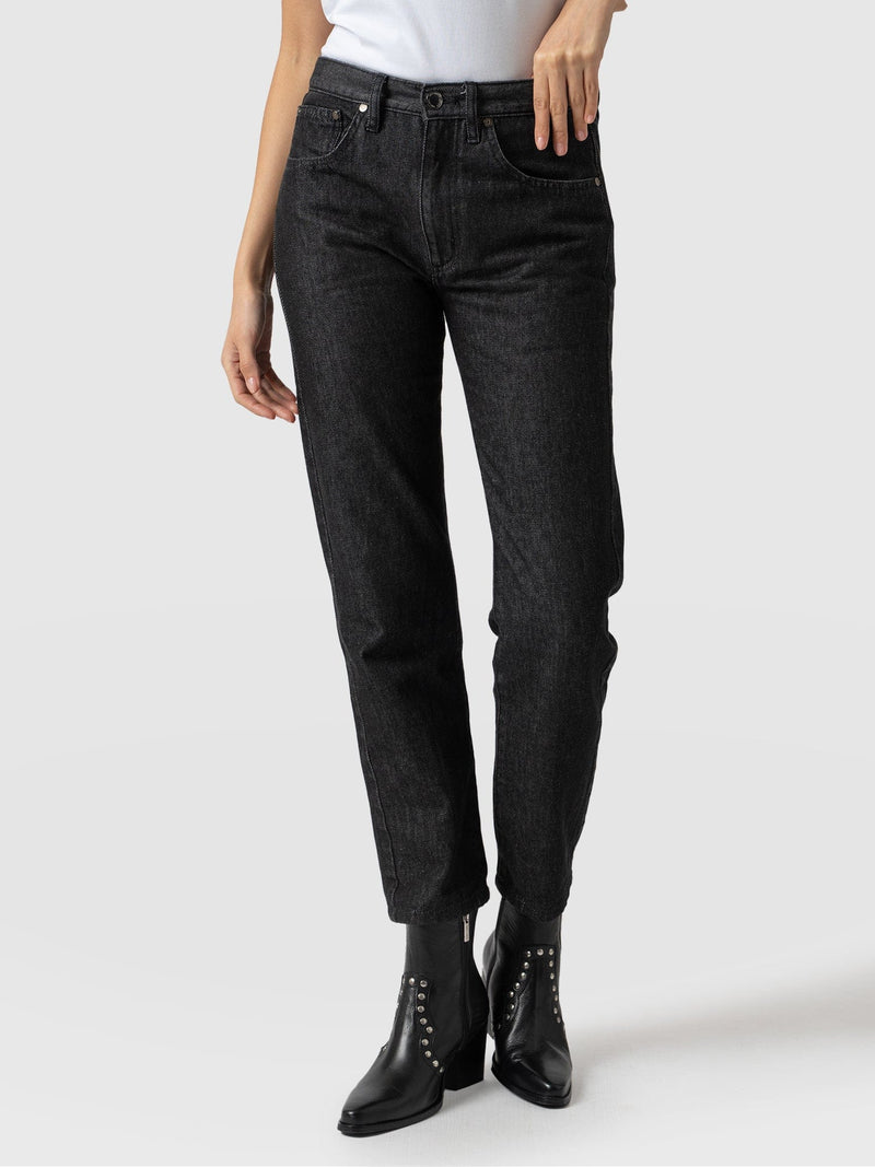 Slim Mom Jeans Black - Women's Jeans | Saint + Sofia® EU