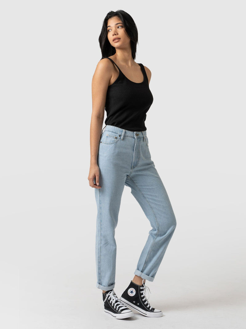 Slim Mom Jeans Pale Blue - Women's Jeans | Saint + Sofia® EU