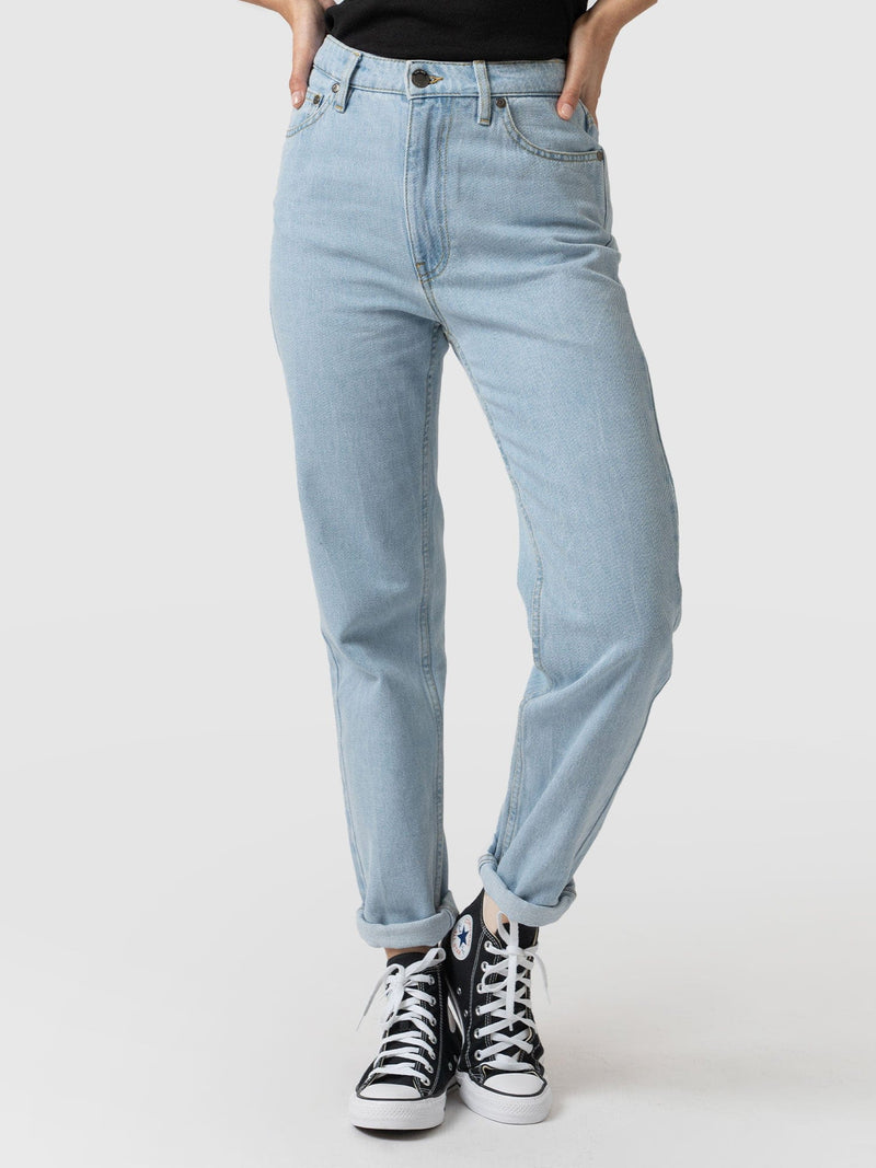 Slim Mom Jeans Pale Blue - Women's Jeans | Saint + Sofia® EU