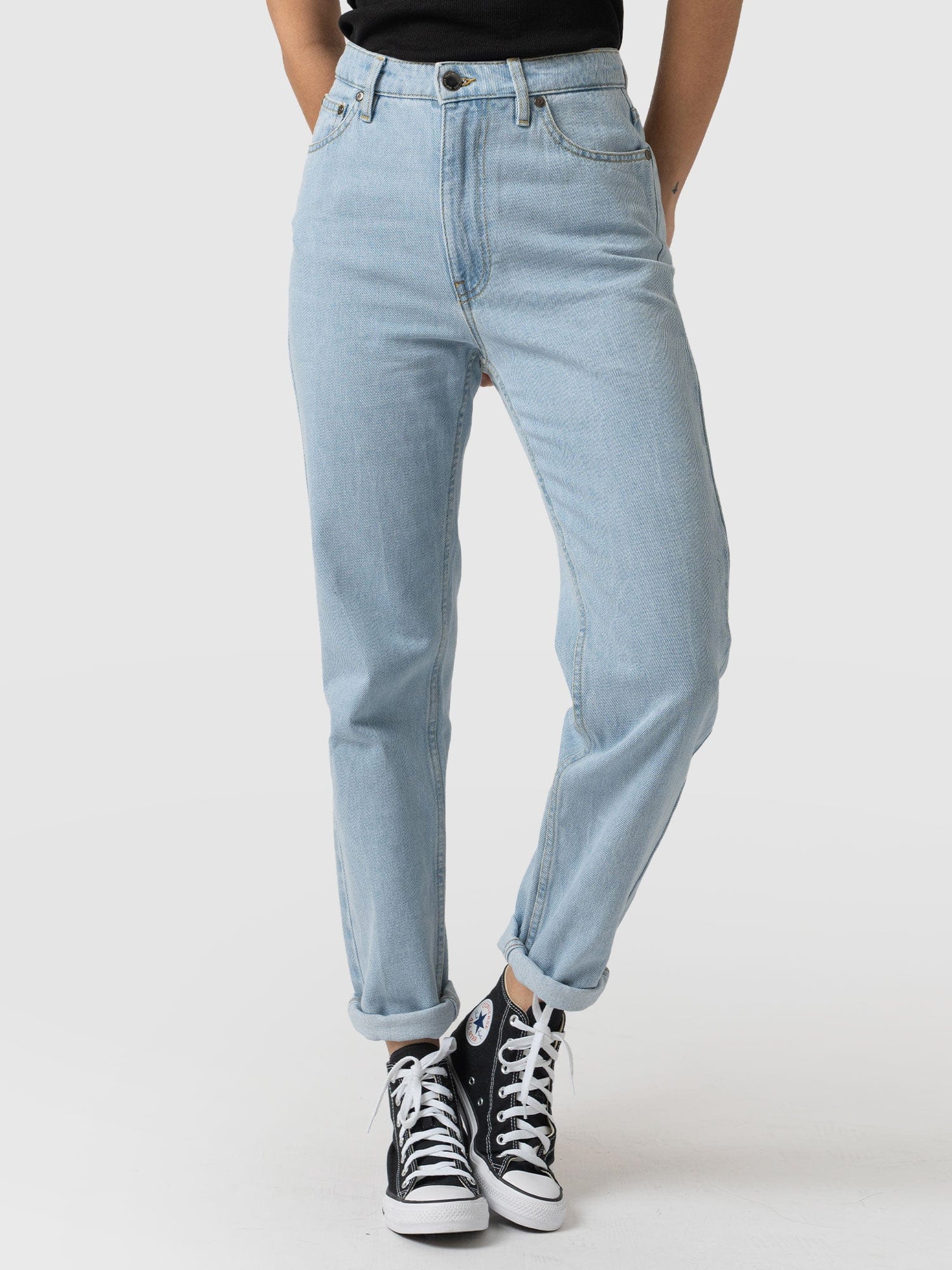 Slim Mom Jeans Pale Blue - Women's Jeans | Saint + Sofia® EU