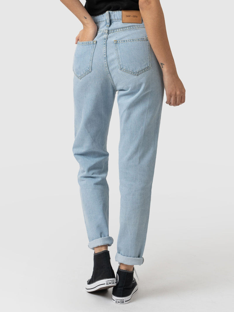 Slim Mom Jeans Pale Blue - Women's Jeans | Saint + Sofia® EU