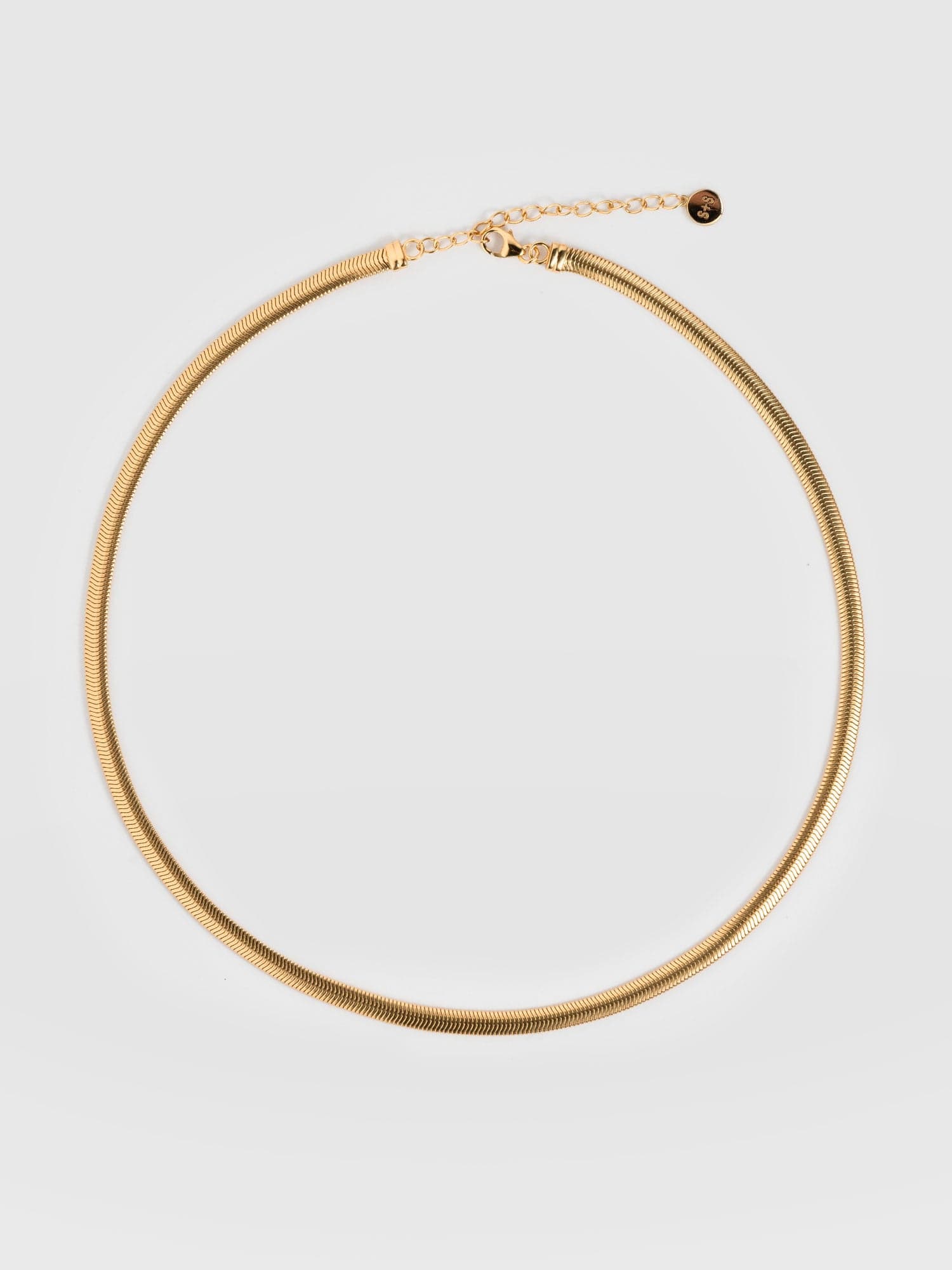 Snake Chain Necklace Gold - Women's Necklaces | Saint + Sofia® UK