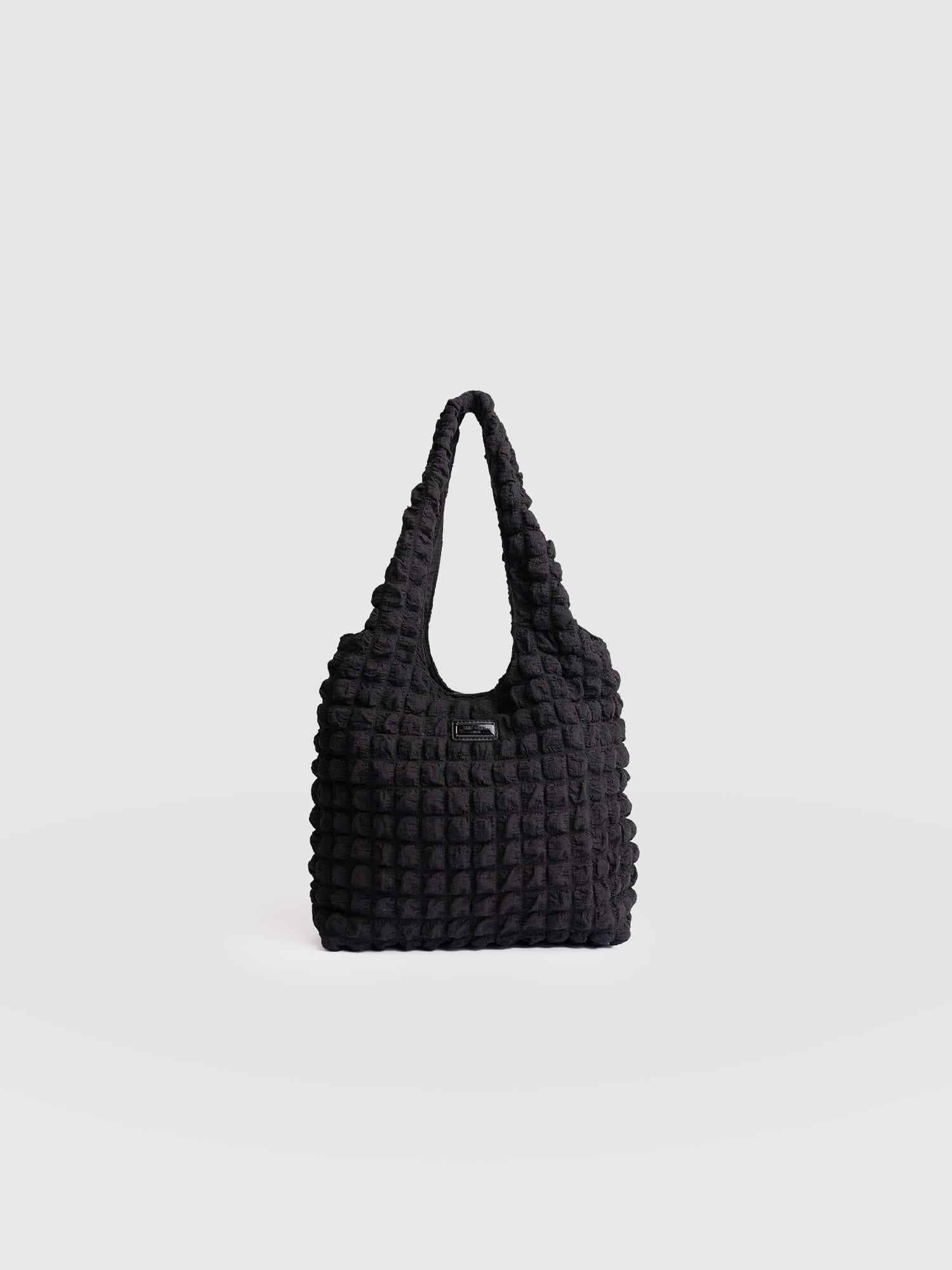 Soho Shoulder Tote Bag Black - Women's Bags | Saint + Sofia® EU