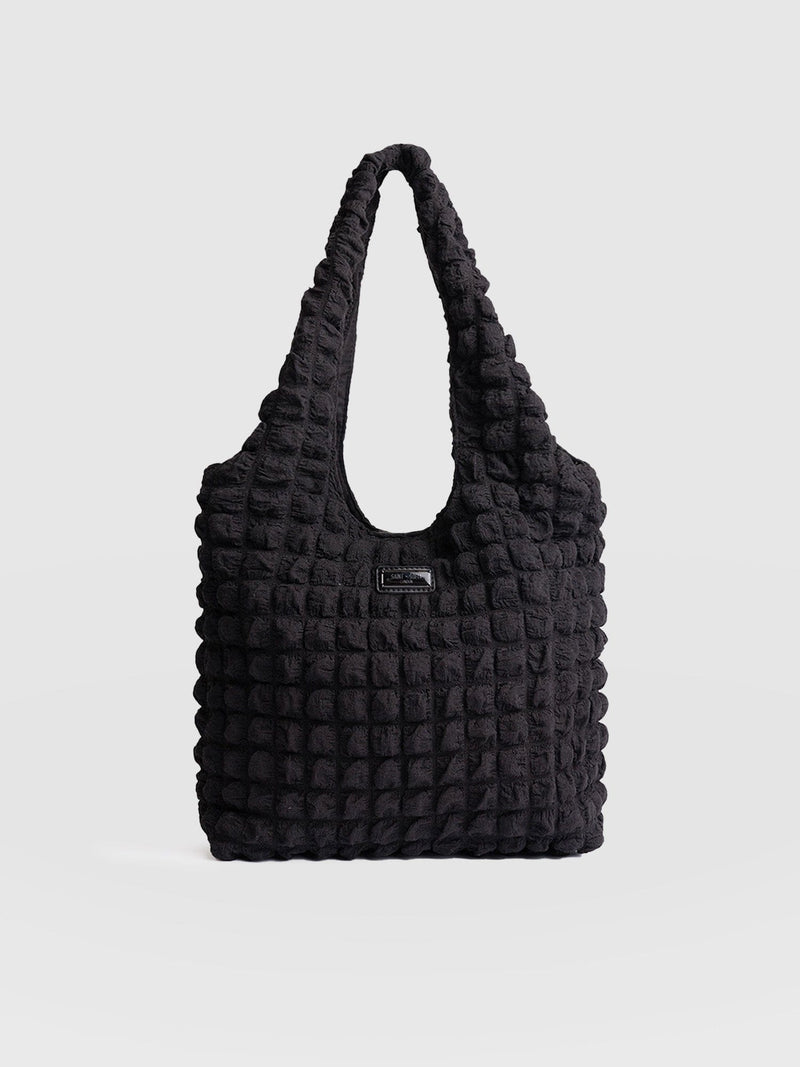 Soho Shoulder Tote Bag Black - Women's Bags | Saint + Sofia® EU