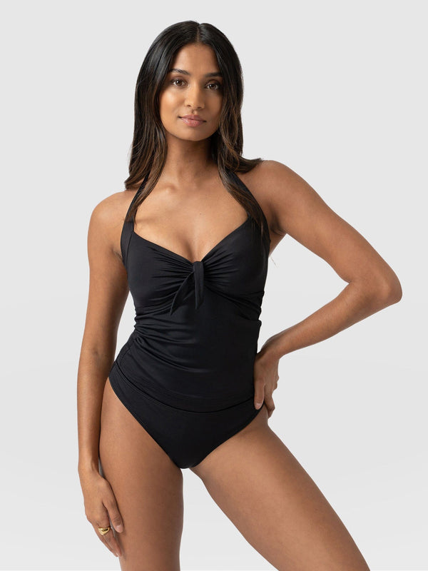 Sol Tankini Bottom Black - Women's Swimwear | Saint + Sofia® EU