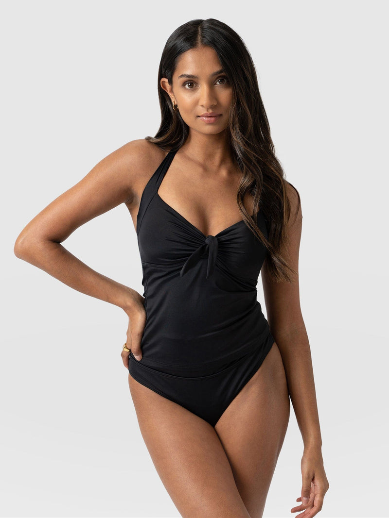 Sol Tankini Bottom Black - Women's Swimwear | Saint + Sofia® EU