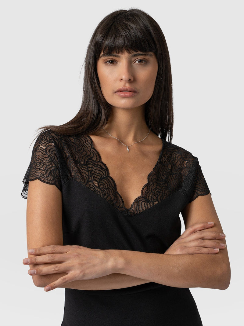 Sophia Lace Dress Black - Women's Dresses |  Saint + Sofia® EU