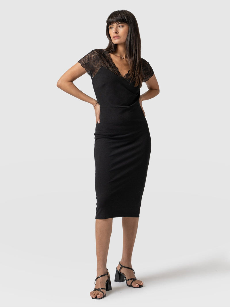 Sophia Lace Dress Black - Women's Dresses |  Saint + Sofia® EU