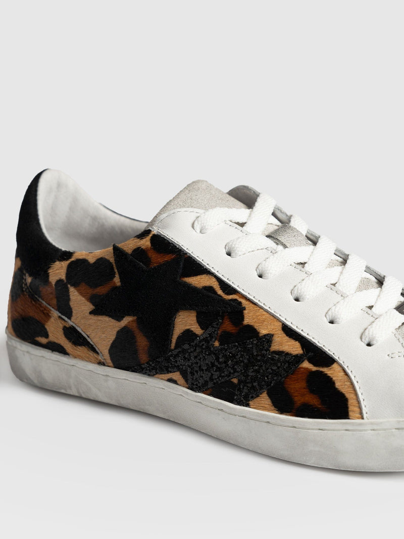 Spitalfield Trainers Leopard - Women's Trainers | Saint + Sofia® EU