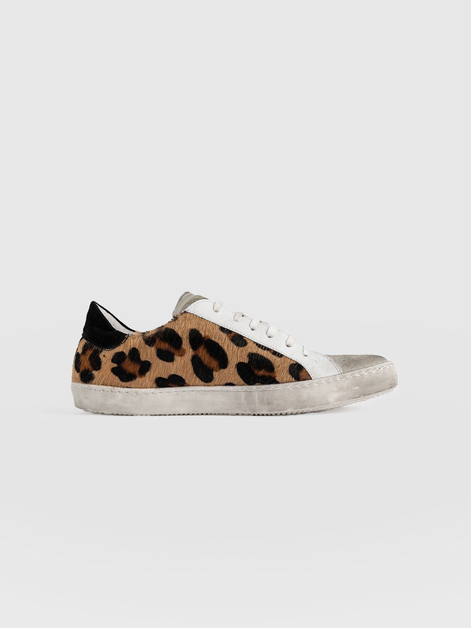 Spitalfield Trainers Leopard - Women's Trainers | Saint + Sofia® EU