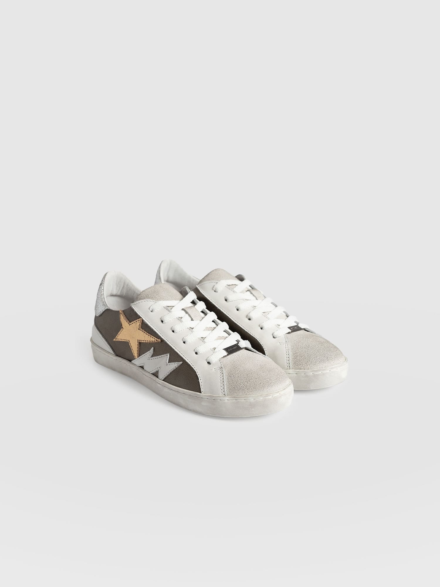 Spitalfields Trainers Metallic Gold - Women's Trainers | Saint + Sofia® EU