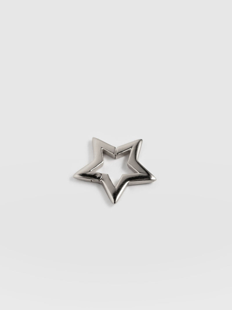 Star Charm Silver - Women's Jewellry | Saint + Sofia® UK