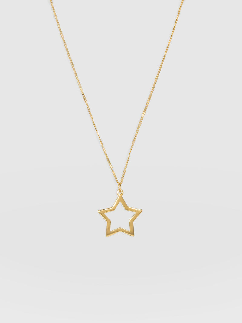 Star Pendant Necklace Gold - Women's Necklaces | Saint + Sofia® EU