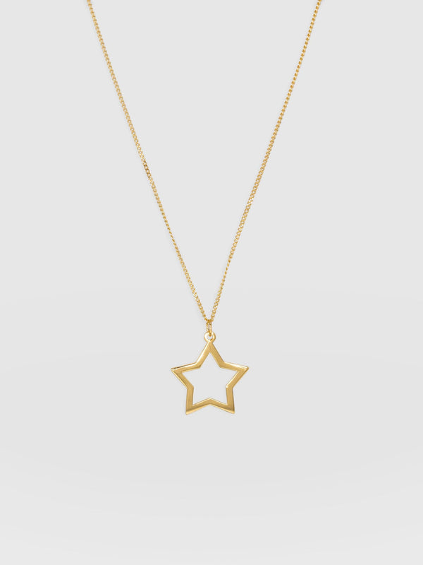 Star Pendant Necklace Gold - Women's Necklaces | Saint + Sofia® EU
