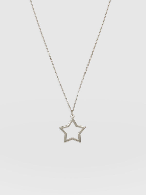 Star Pendant Necklace Silver - Women's Necklaces | Saint + Sofia® EU