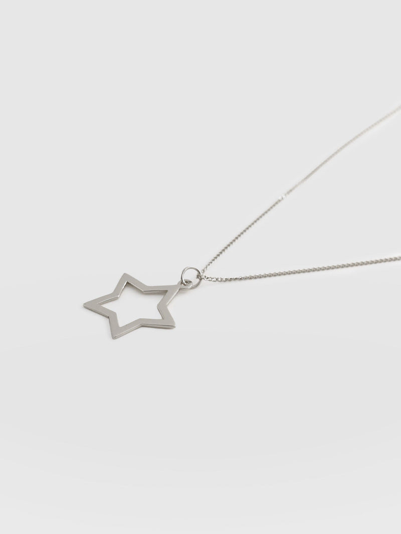 Star Pendant Necklace Silver - Women's Necklaces | Saint + Sofia® EU