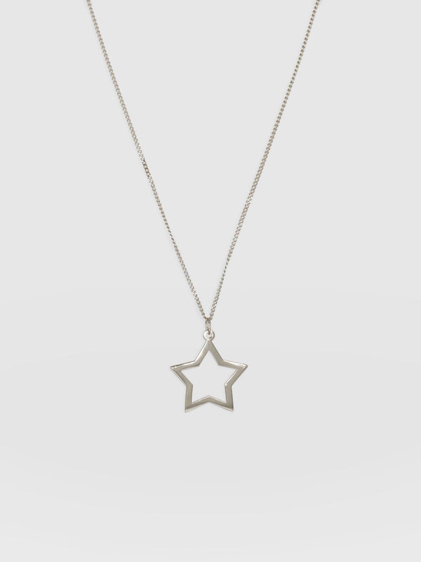 Star Pendant Necklace Silver - Women's Necklaces | Saint + Sofia® EU