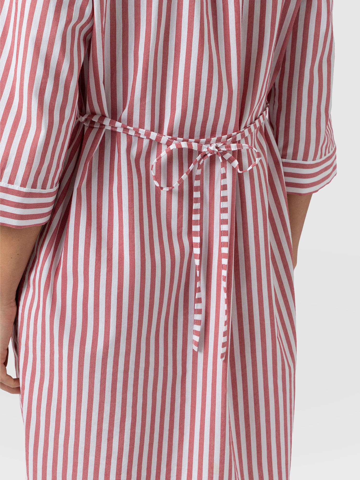 Stevie Shirt Dress - Red Stripe - Women's Dresses | Saint + Sofia® EU