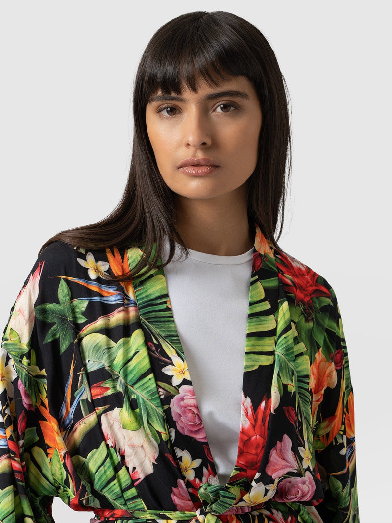 Sunrise Kimono Tropics - Women's Jackets | Saint + Sofia® EU