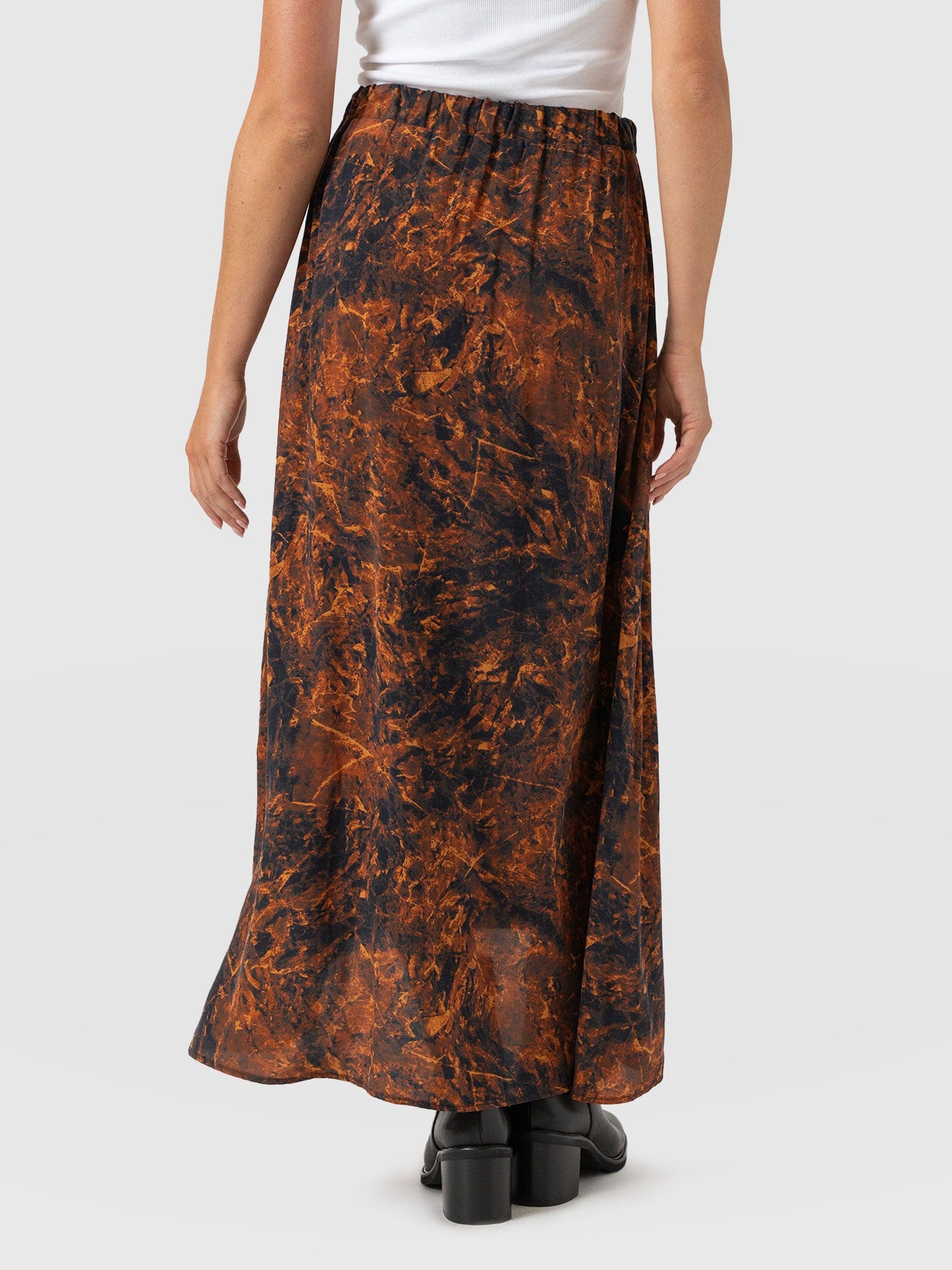 Sutton Skirt - Brown Marble - Women's Skirts | Saint + Sofia® EU
