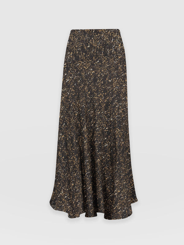 Sutton Skirt Ditsy Leopard - Women's Skirts | Saint + Sofia® EU