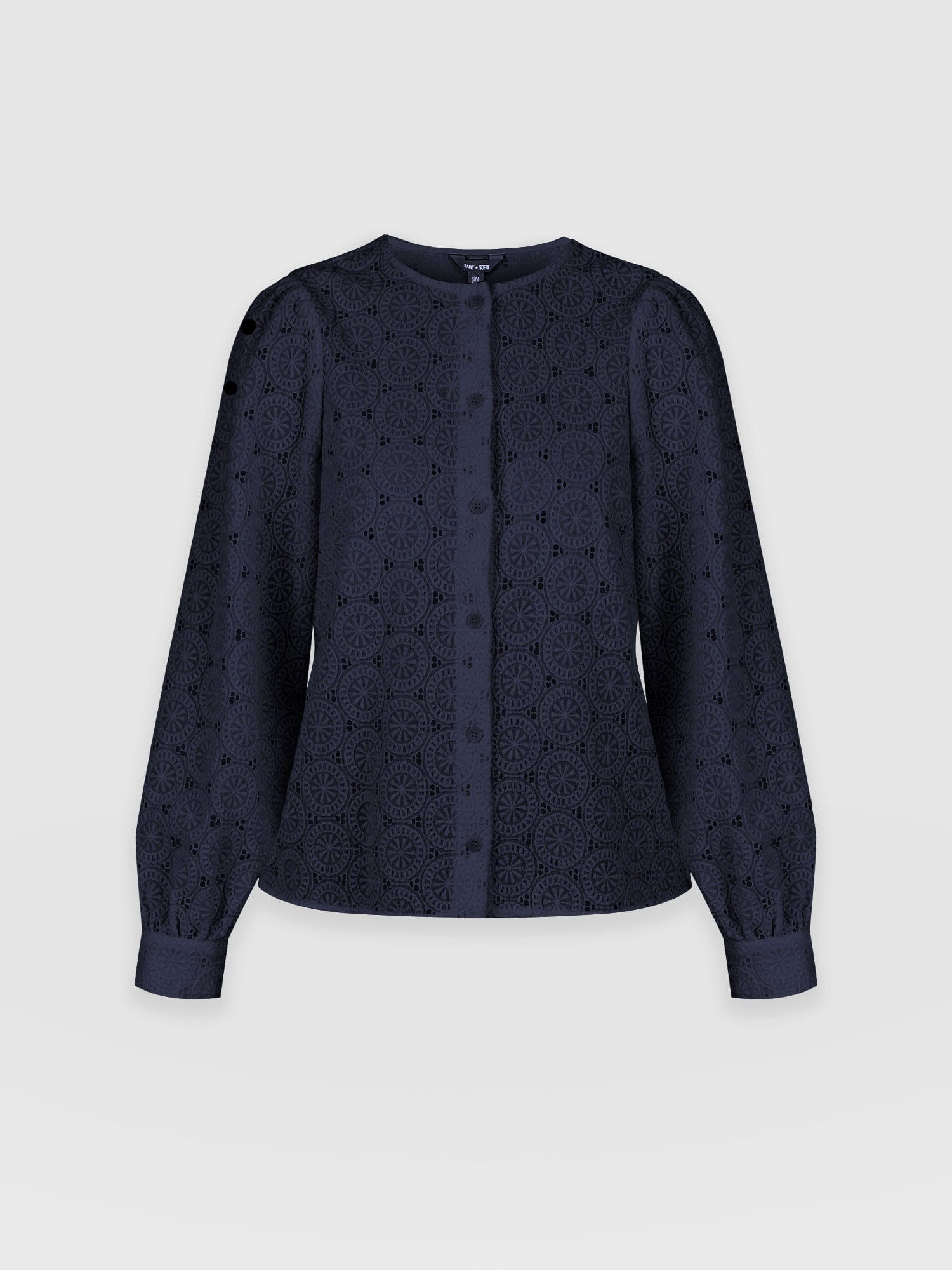 Tabitha Blouse - Navy - Women's Blouses | Saint + Sofia® EU