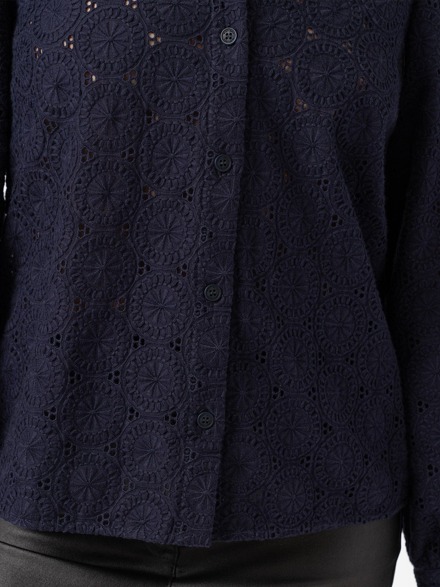 Tabitha Blouse - Navy - Women's Blouses | Saint + Sofia® EU