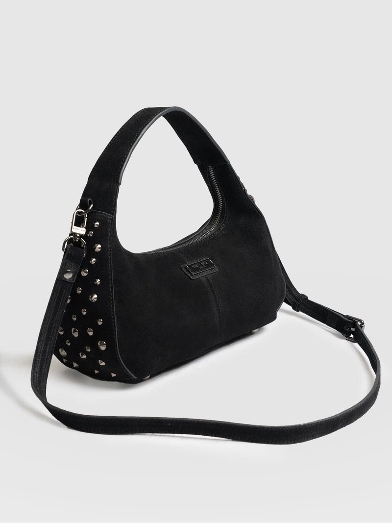 Taylor Hobo Handbag Black - Women's Bags | Saint + Sofia® UK