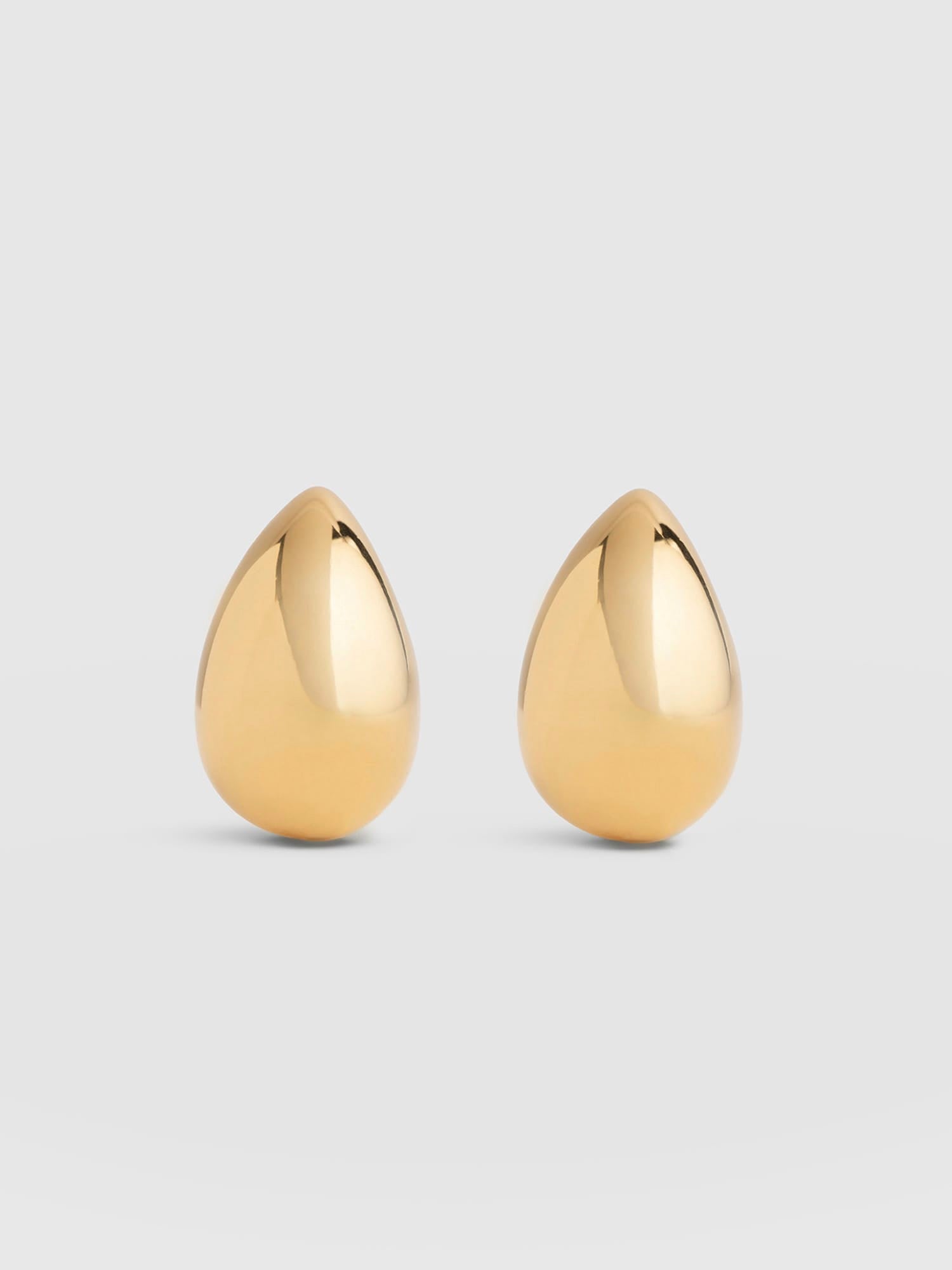 Teardrop Large Earrings - Gold - Women's Jewellers | Saint and Sofia® EU