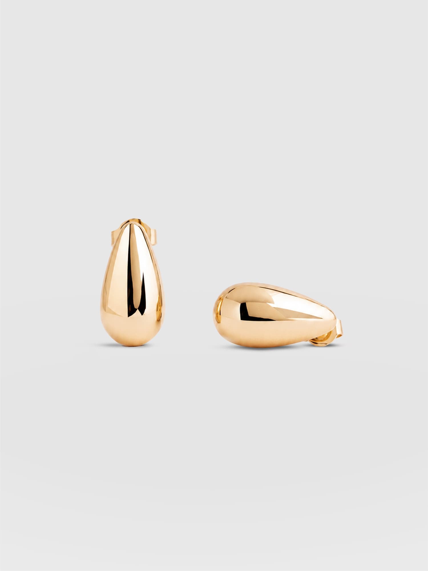 Teardrop Small Earrings - Gold - Women's Jewellers | Saint and Sofia® EU
