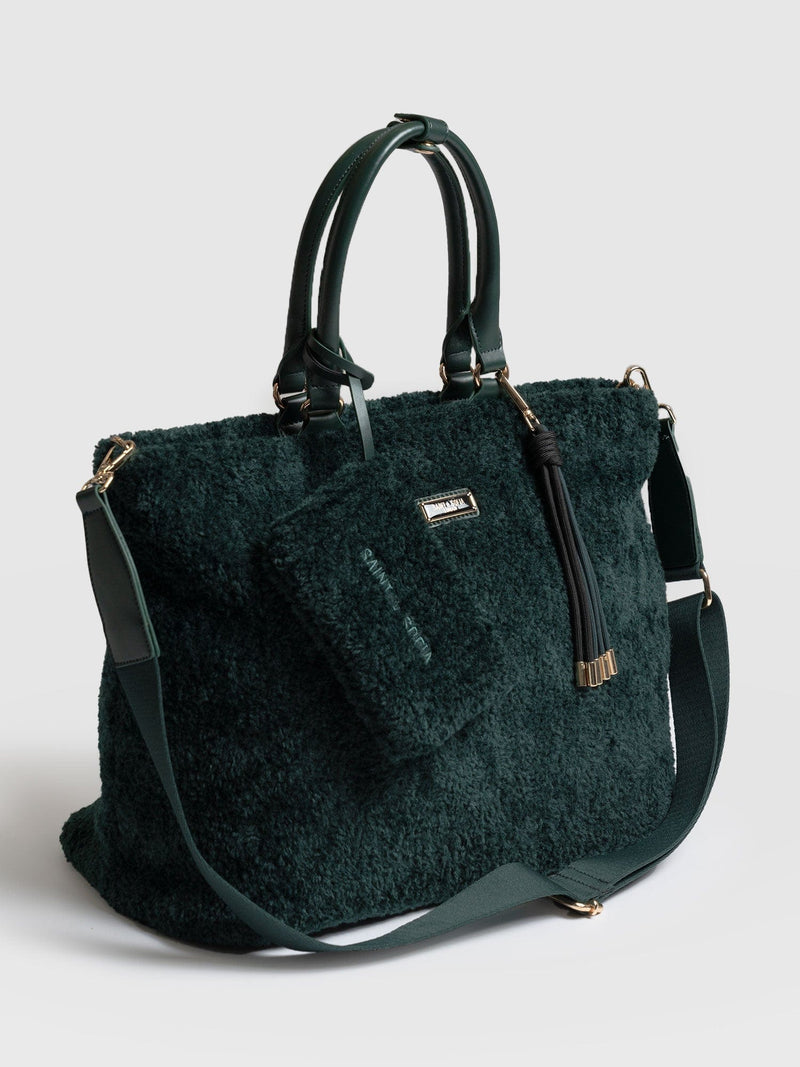 Teddy Selene Shopper Bag Green - Women's Bags |  Saint + Sofia® EU
