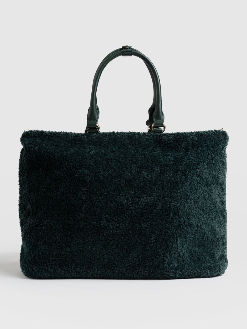 Teddy Selene Shopper Bag Green - Women's Bags |  Saint + Sofia® EU