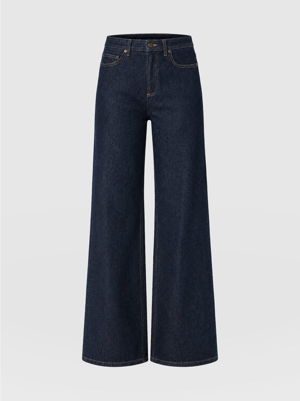 Ultra Wide Leg Jean - Indigo