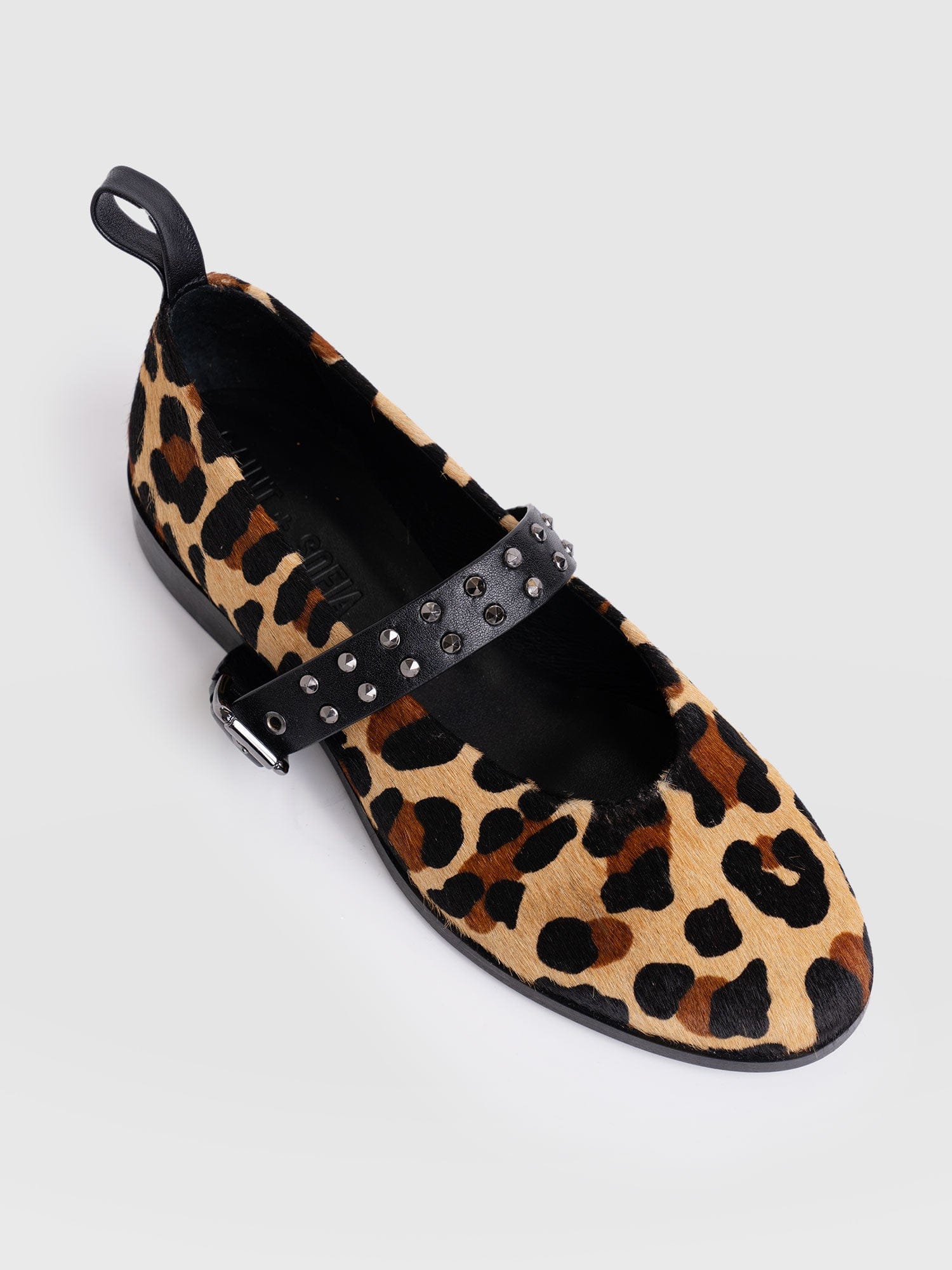 Vega Studded Ballerina Flats - Leopard - Women's Shoes | Saint + Sofia? EU