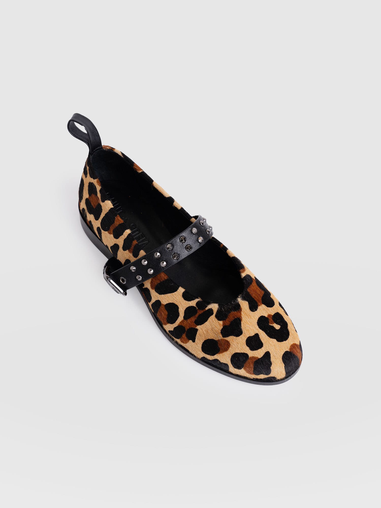 Vega Studded Ballerina Flats - Leopard - Women's Shoes | Saint + Sofia? EU