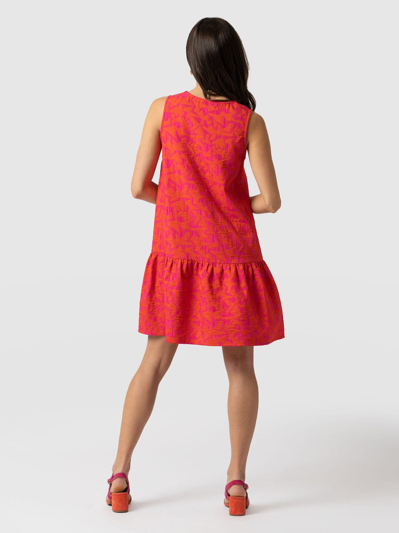 Victoria Shift Dress Festival Jacquard - Women's Dresses | Saint + Sofia® EU