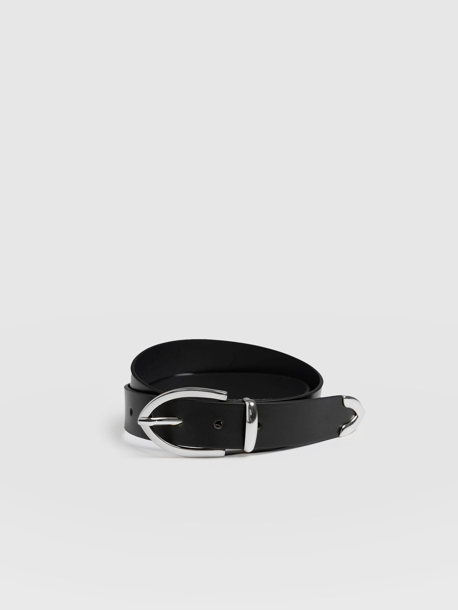 Victory Belt - Black/Silver - Women's Accessories | Saint + Sofia® EU