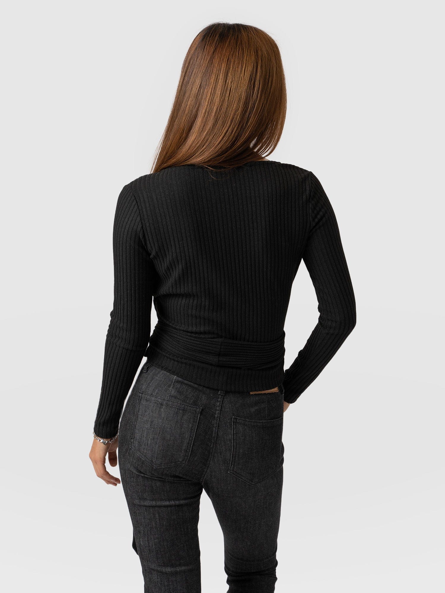 Victory Rib Top Black - Women's Tops | Saint + Sofia® EU