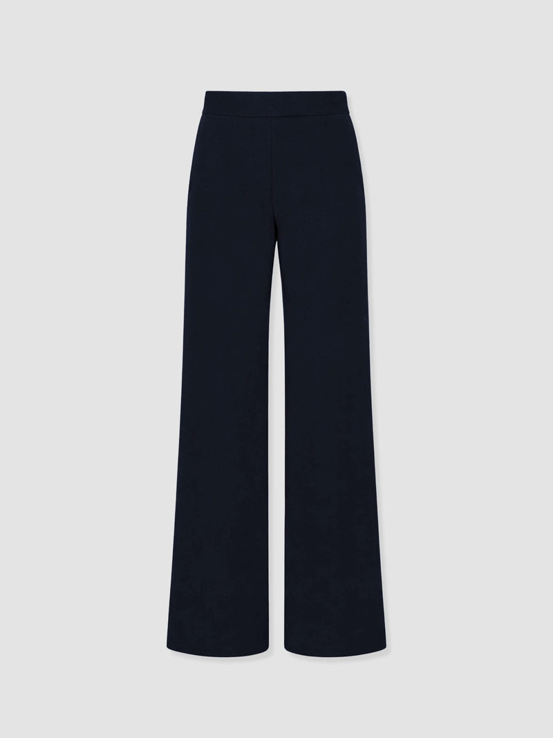 Victory Straight Leg Pant - Navy - Women's Trousers | Saint + Sofia® EU
