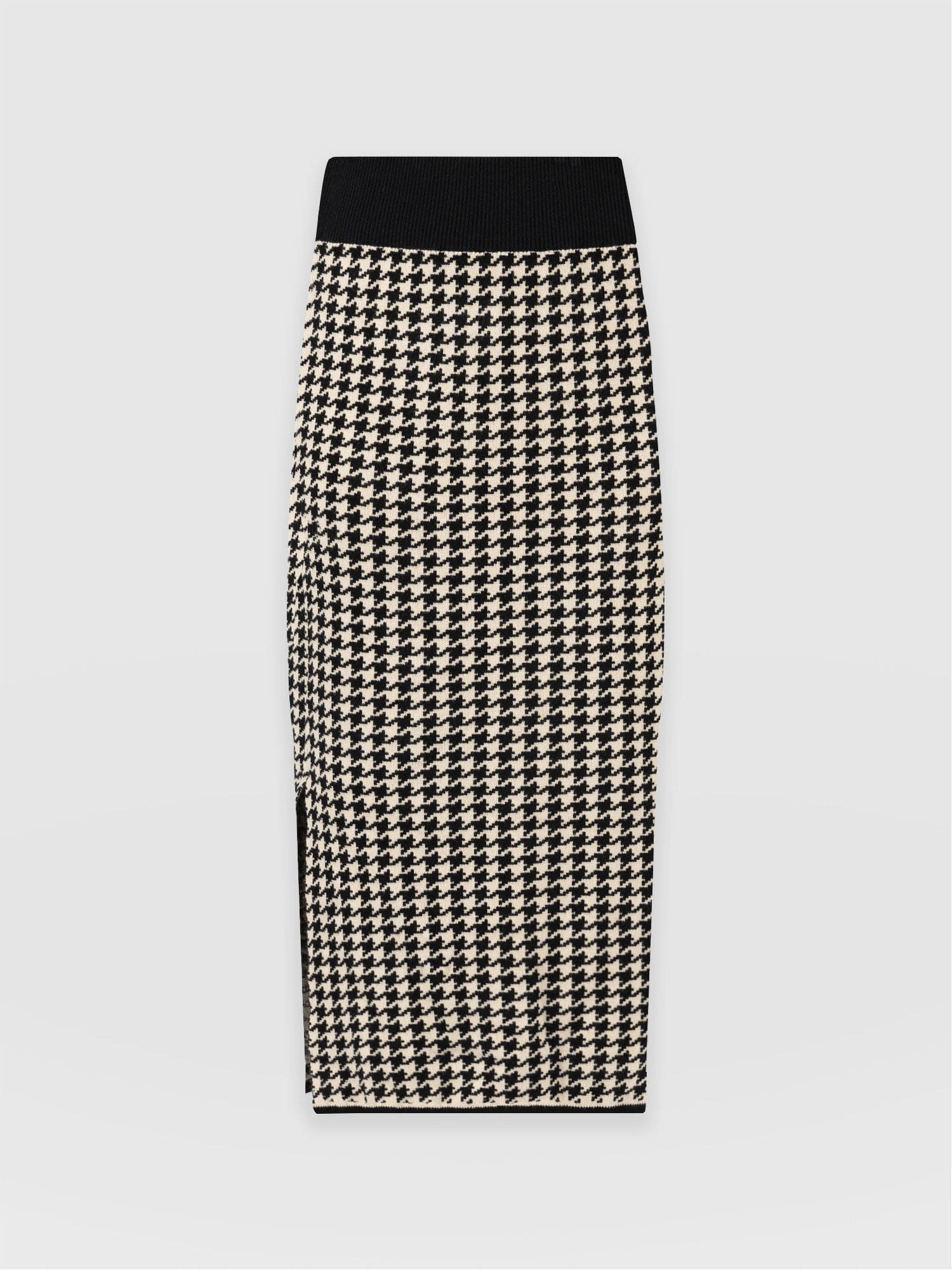 Warren Pencil Skirt Houndstooth - Women's Skirts | Saint + Sofia® EU