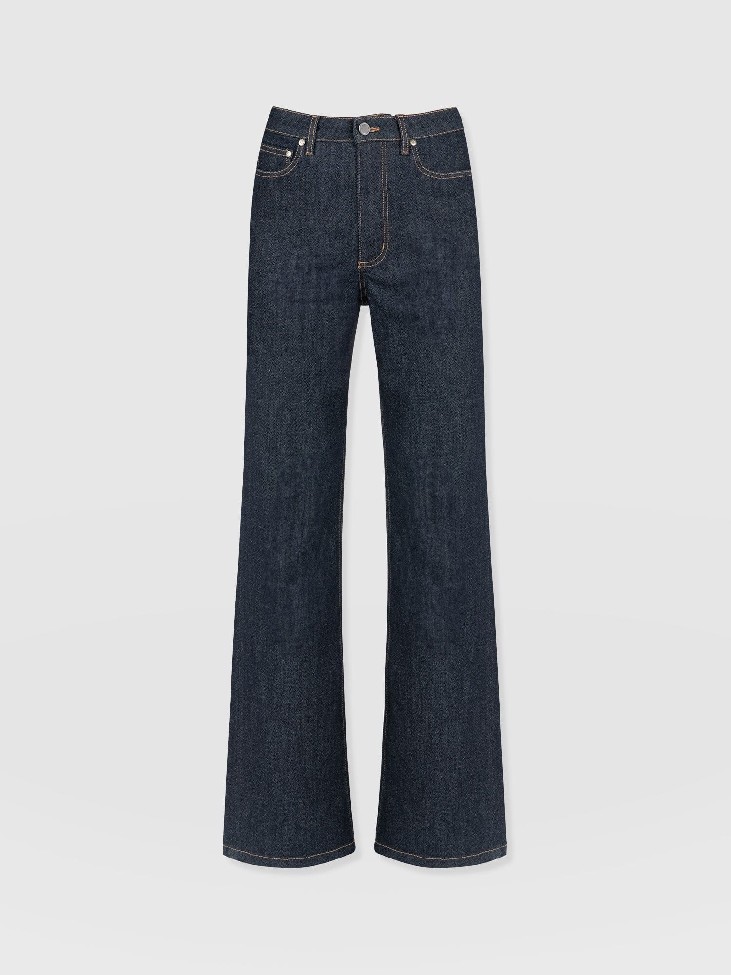 Wide Leg Jean - Indigo Blue